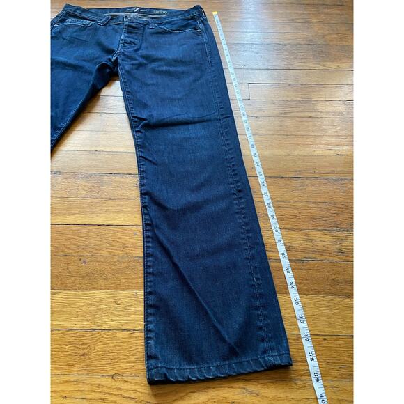 7 FOR ALL MANKIND 'Slimmy' Button-Fly Jeans Mens sz 32 - Picture 12 of 13